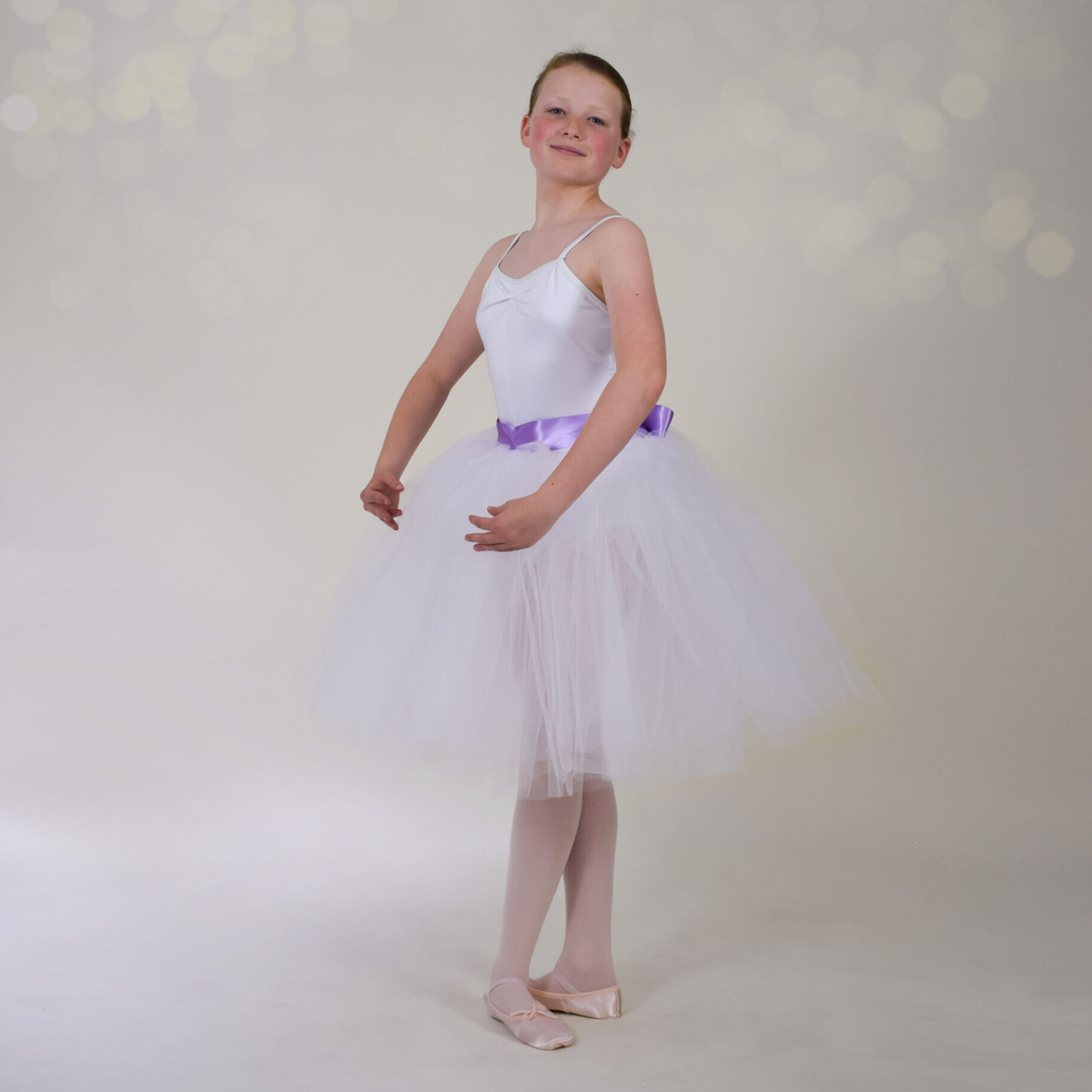 Ballet student at SK Dance Studio, Shevington, Wigan