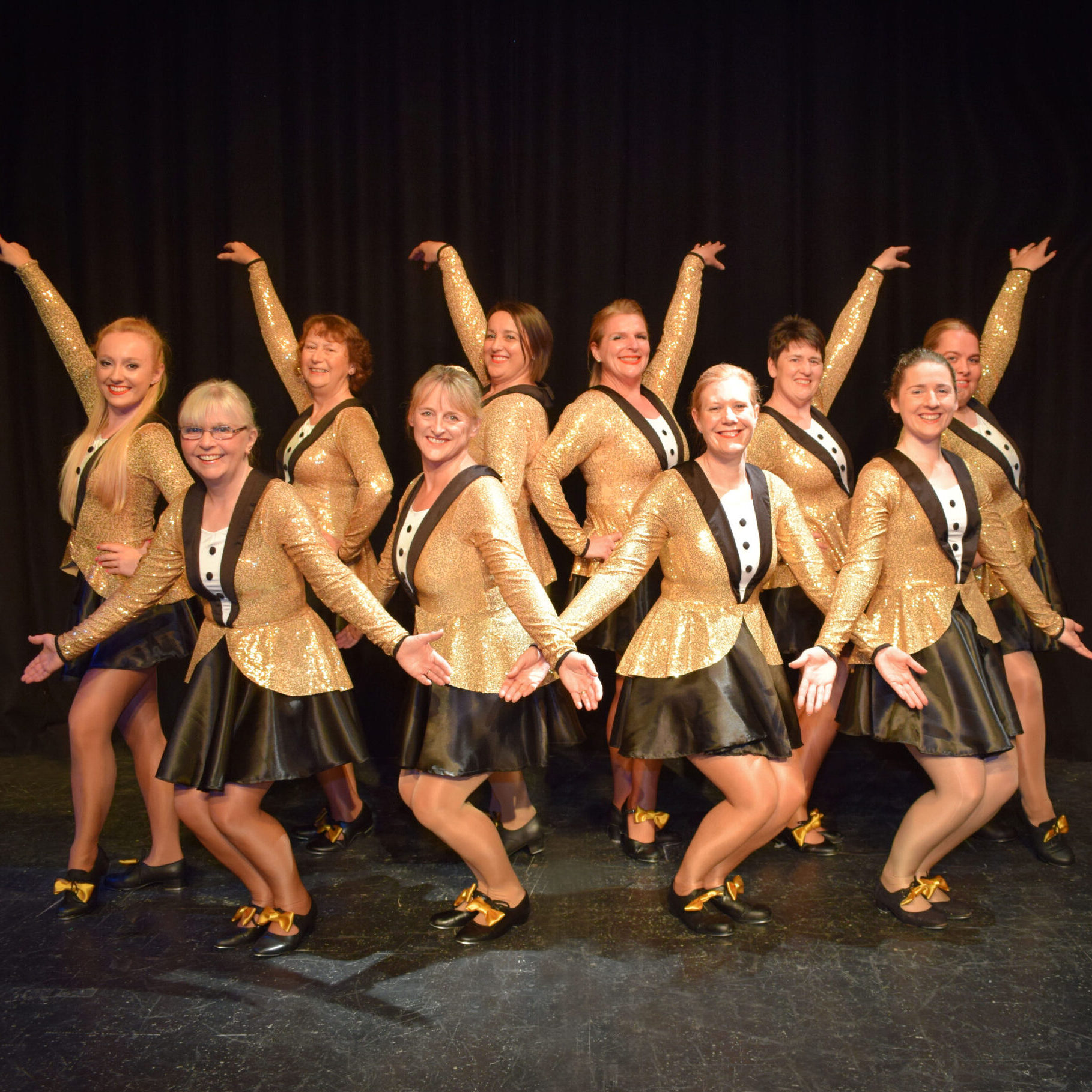 Adult Tap Dancers at SK Dance Studio, Shevington, Wigan